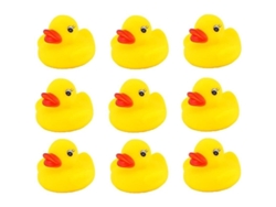 Juego De 9 Mini Patitos De Goma Linjou, Juguetes De Baño Con Sonido Para Niños, Ideales Para Jugar En El Agua Durante El Verano.