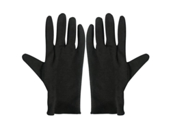 Guantes hidratantes de algodón 2026 para eccema, 12 pares, negros, para manos secas, protección y diversos usos.