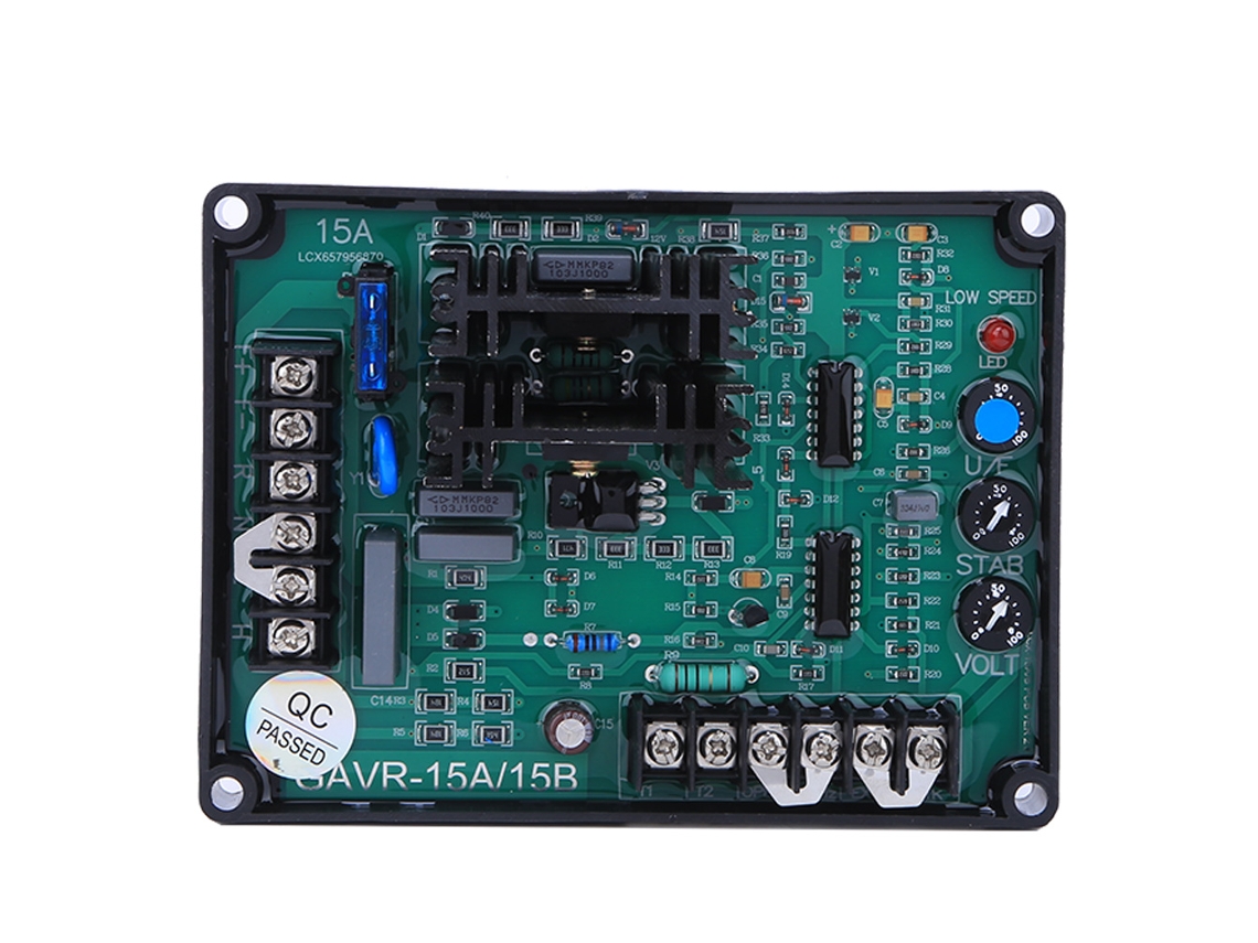 Regulador Automático De Voltaje (avr) Gavr-15b Para Repuestos De Generadores Sin Escobillas