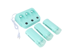 Máquina Calentador De Cera Roll On 3 En 1 Con Interruptores Independientes 220v Plug Eu Para Depilación