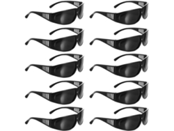 Gafas De Soldadura Antivaho, Paquete De 10 Pares Para Esmerilado Y Corte, Protección Ocular Cómoda.
