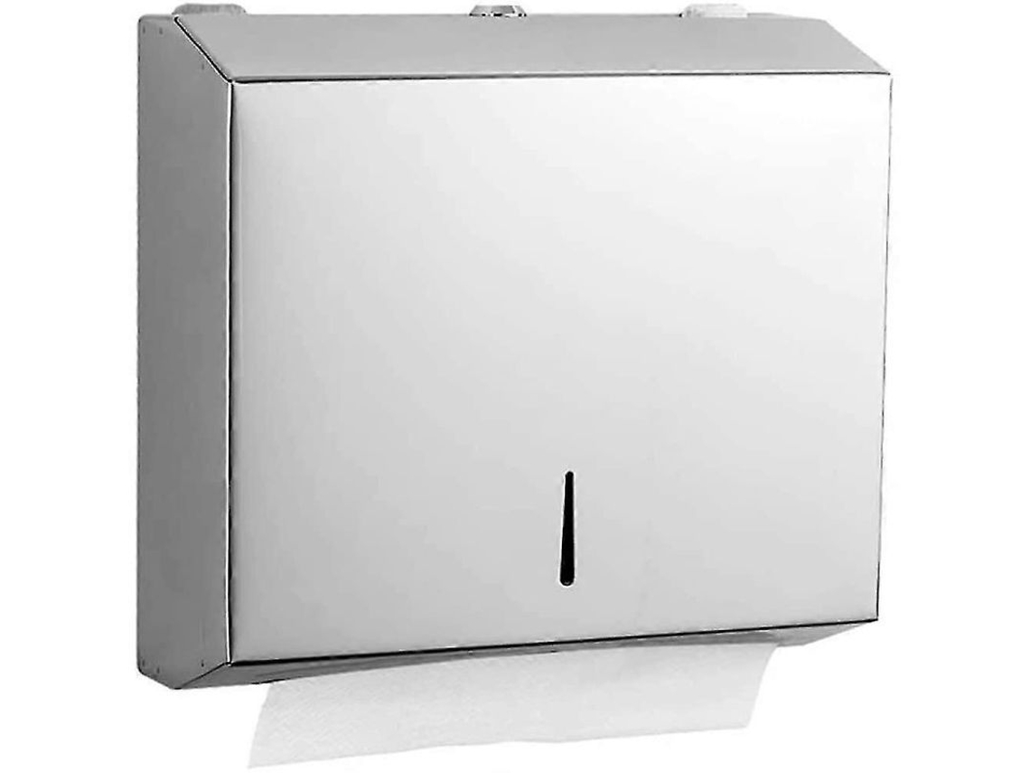 Portarrollos De Papel Higiénico De Acero Inoxidable Con Estructura De Alambre, Diseño Impermeable Y Con Cierre De Seguridad, Ideal Para Uso Doméstico Y Comercial, Color Plata.