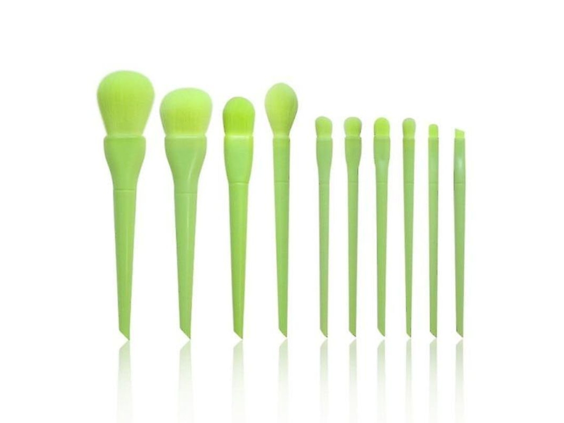Set De 10 Brochas De Maquillaje Para Ojos, Sombras De Ojos Y Aplicador Profesional De Delineador De Ojos.