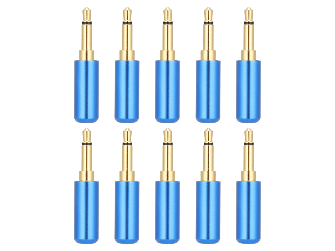 Conector para auriculares de 3,5 mm (reemplazo estéreo dorado)