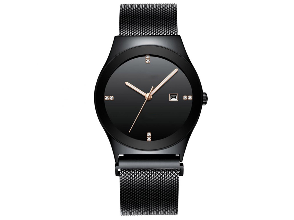 Reloj De Pulsera Hombre Biden De Moda Casual Analógico Resistente Al Agua Con Movimiento De Cuarzo