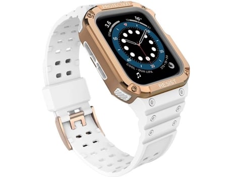 Funda Apple Watch Series 7/6/5/4/3/2/Se (41/40/38 mm) LMOBILE (Blanco)