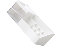 Organizador de brochas de maquillaje, estuche para cosméticos, caja de escritorio, portalápices Gokoco