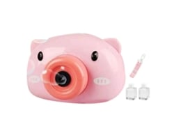 Máquina Automática De Burbujas Para Niños, Juguete Con Cámara En Forma De Cerdito, Rosa, Para Exteriores.