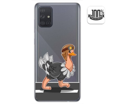 Carcasa Samsung Galaxy A71 TUMUNDOSMARTPHONE Avestruz Multicolor