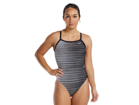 Roupa de Banho Durafast Elite Diamondfit Speedwarp Cinzento 40 Mulhertyr