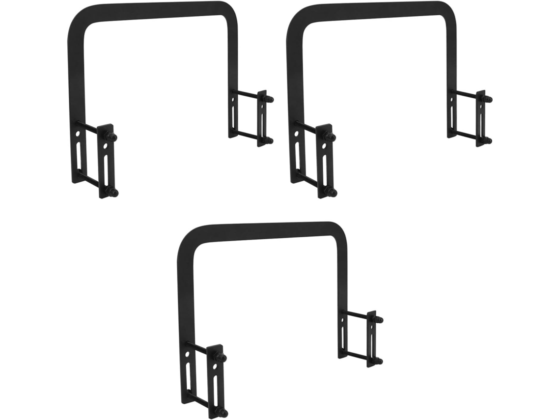Juego De 3 Topes Metálicos Antideslizantes Para Marcos De Cama, Barras De Soporte Estables Para Evitar Resbalones.