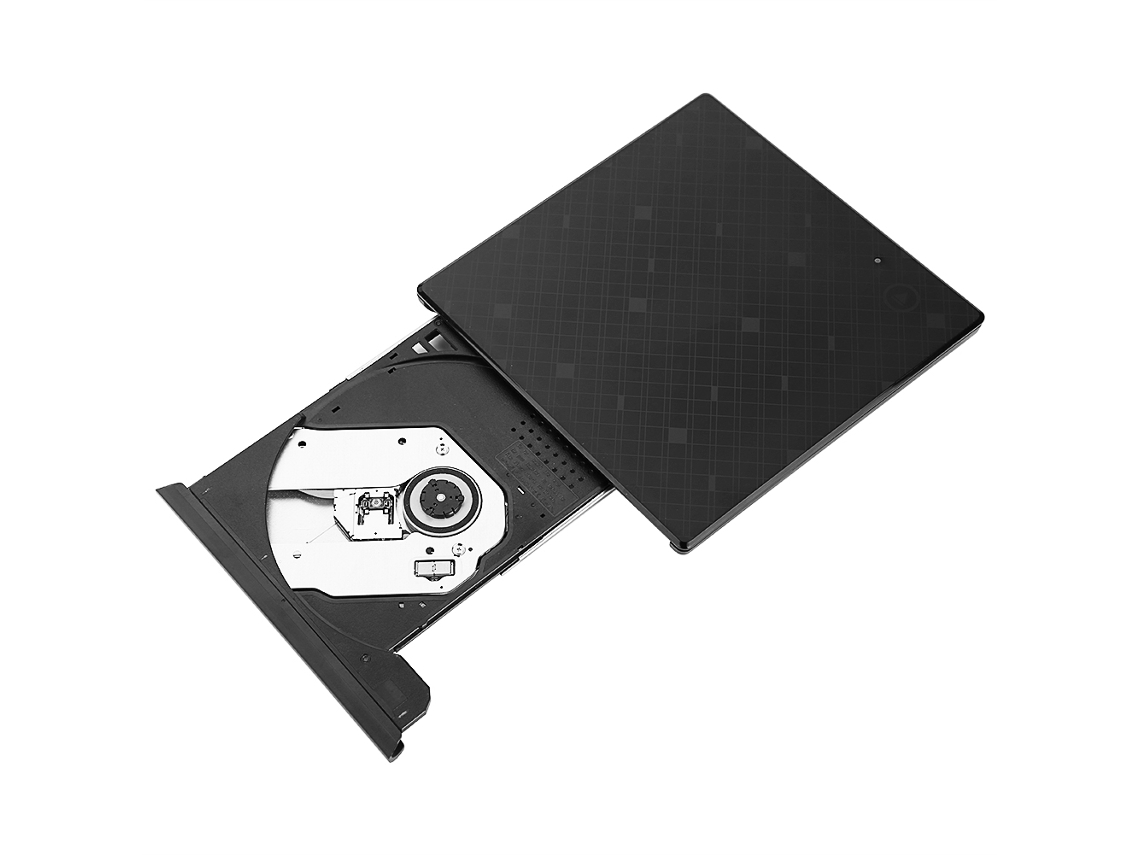 Unidad Externa De Grabación Y Reproducción Dvd+/-rw Usb3.0 Compacta Portátil Con Control Táctil