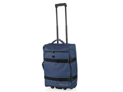 Maleta de cabina Alster azul con ruedas ITACA (35 x 55 x 20 cm, 36 l)