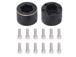Adaptadores Hexagonales De Latón Para Bujes De Ruedas De Coches Teledirigidos De 1,9 A 2,2 Pulgadas: Mayor Estabilidad.