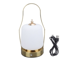 Rebe-linterna Inalámbrica Led Retro Recargable Con Regulable Sin Escalas 3 Modos De Luz Manija Lámpara De Mesa Hogar Dormitorio Camping