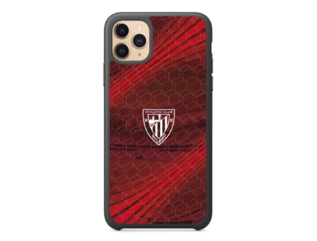 Funda Móvil Oficial Athletic Club para iPhone 11 Pro Max PHONECASES3D Piel Sintética Negro