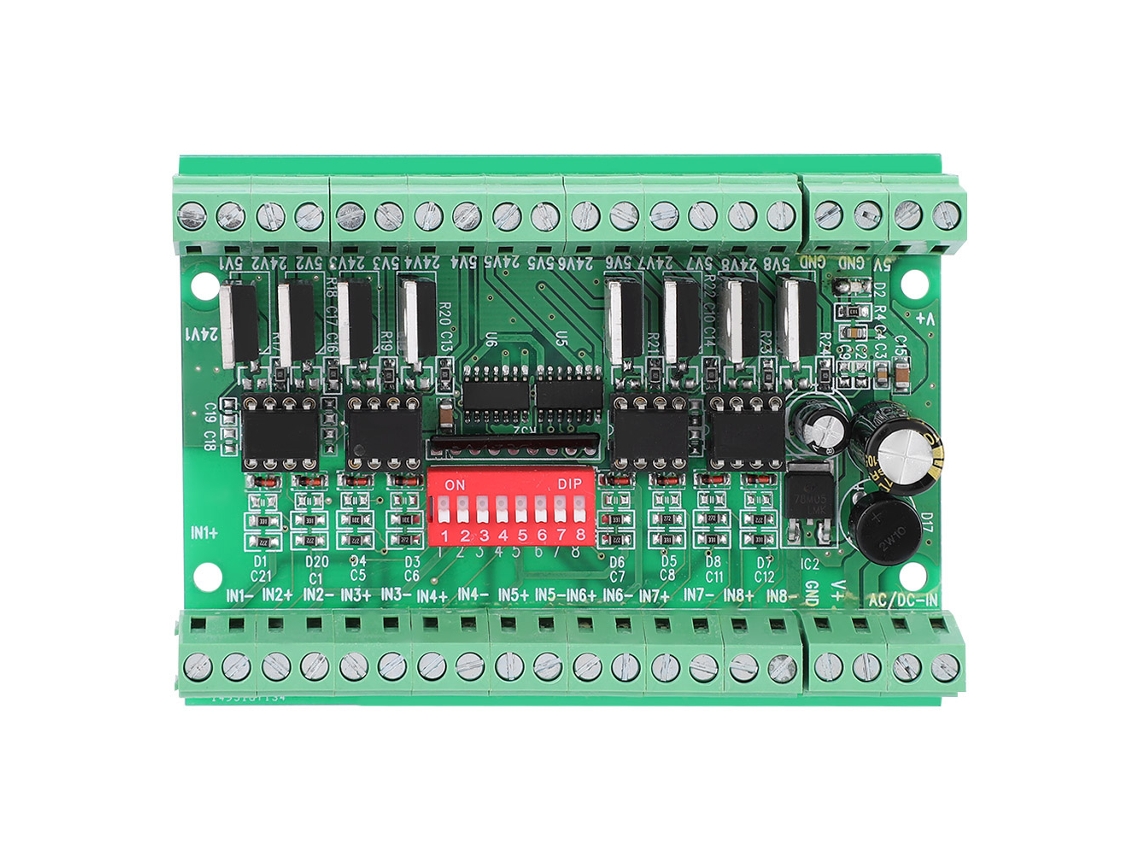 Módulo Conversor De Señal Npn/pnp A Npn 8 Canales 5v/24v Onda Cuadrada 10mhz Conversor De Nivel