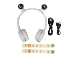 Fones Bluetooth LAXISCREED Infantil com Luz Led e Microfone