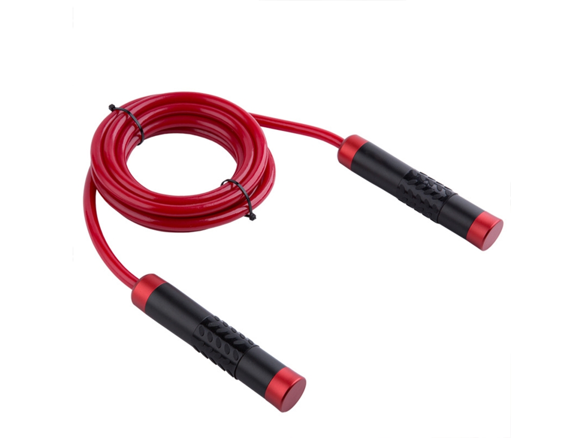 Cuerda de saltar con peso, cuerda de PVC gruesa y ajustable, para entrenamiento de CrossFit y boxeo.