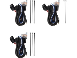 3 Mazos De Cables Modificados Para Coche De 12 V, Bocina De Caracol Eléctrica Universal Con Relé De 40 A