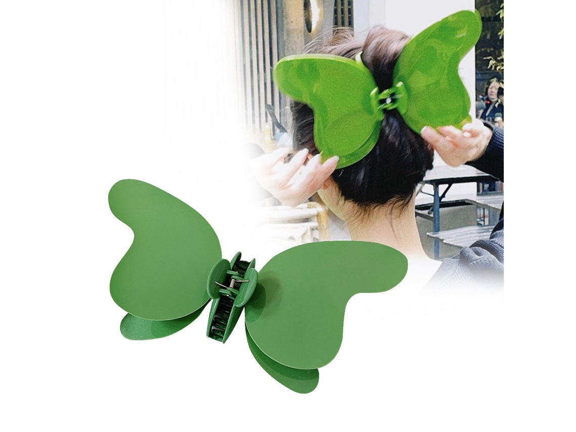 Vlrla-para Mulheres Oversized Butterfly Cabelo Clips