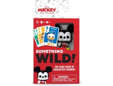 Juego de Cartas FUNKO Something Wild - Mickey & Friends (3 años)