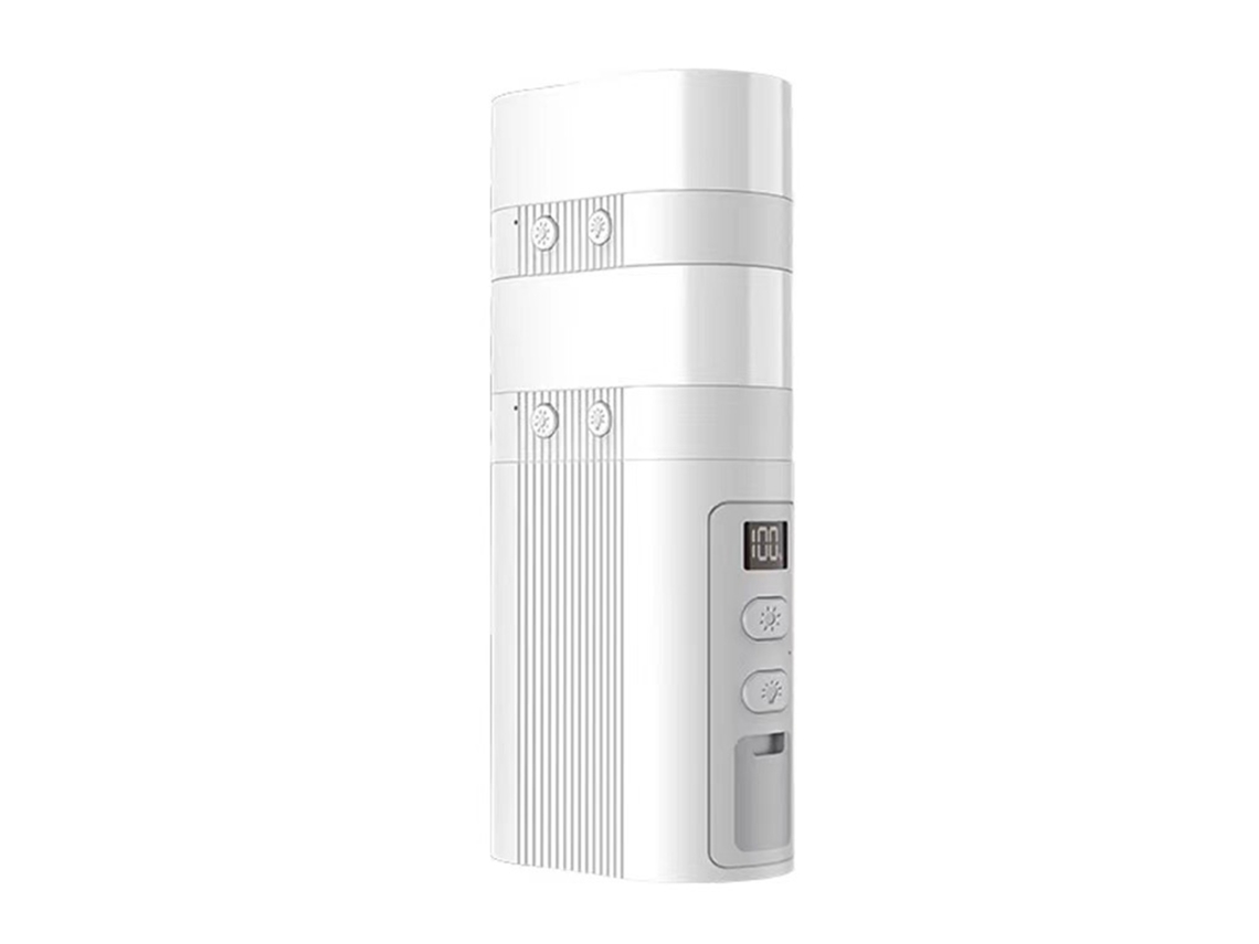 2026-luz De Camping 2 En 1 Magnética Desmontable Con Banco De Energía 6000mah Y Luz Ambiente Colorida