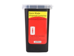 Caja De Almacenamiento Para Puentes Afilados Desechables, Cuchillas, Agujas, Jeringas, Basura, Suministros De Tatuaje Negros