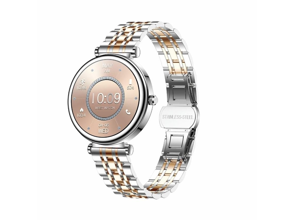 Reloj inteligente Yunzii I109 1.2tft Bluetooth Llamadas Plata