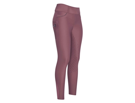 Leggings de Mujer para Equitación EASY RIDER Mallas Full Grip Rojo (42)