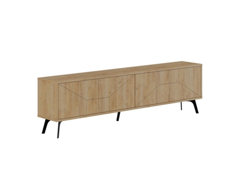 Mueble de TV VENPRODIN Dune (180 cm - Roble)