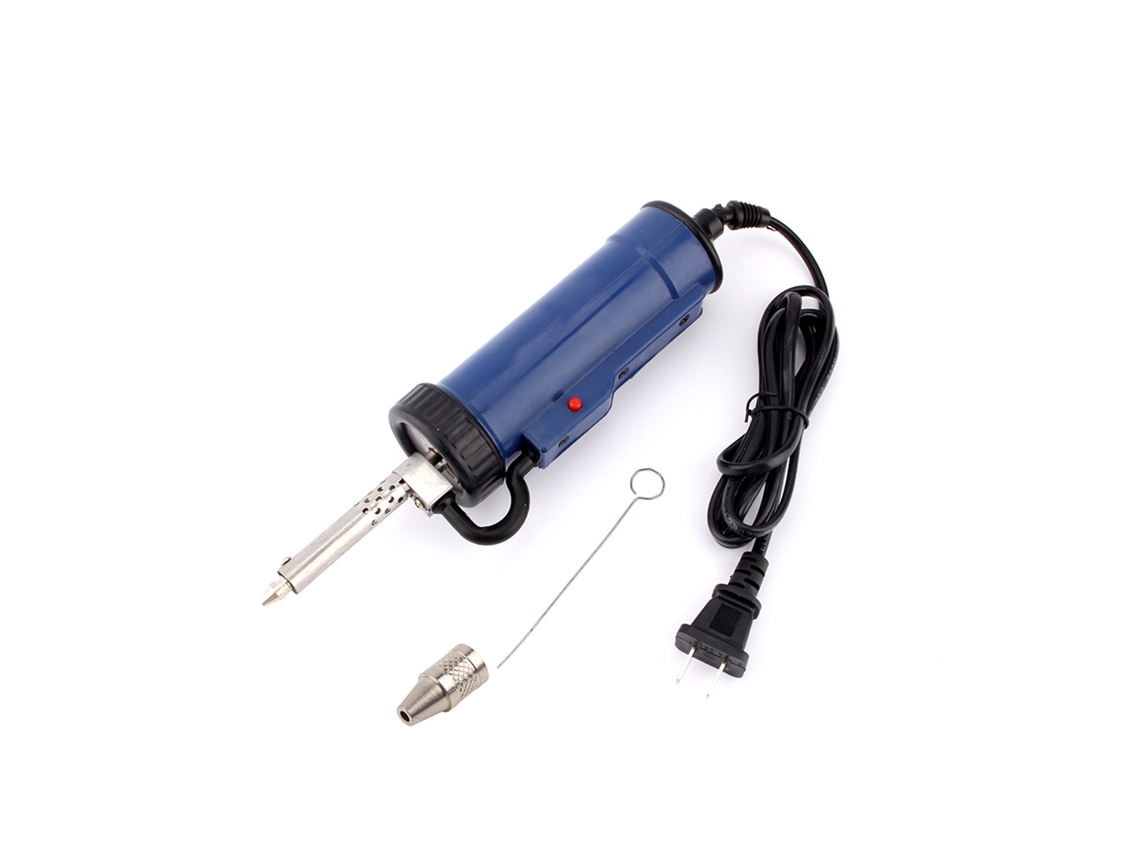 Bomba Desoldadora Eléctrica De Vacío Automática De 30 W Y 50 Hz Con Succión De Cable Azul.
