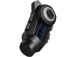Auriculares Con Intercomunicador Bluetooth Para Casco De Motocicleta S3 Plus, Grabadora De Vídeo 2k Dvr, Cámara De Salpicadero Gran Angular.