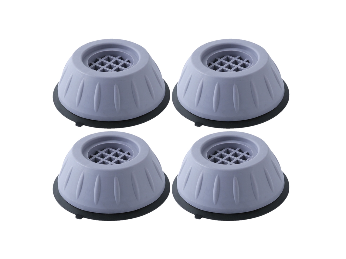 4 Bases Antideslizantes Antichoque Para Lavadora Y Refrigerador