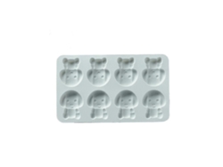 Juego de 3 moldes de silicona para pasteles con forma de cachorro adorable, herramienta para decorar, molde para galletas y molde para chocolate, Chaberlu