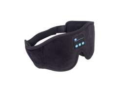 Antifaz Bluetooth para dormir con altavoces HD: ideal para dormir de lado, viajar y como regalo original. Color negro.