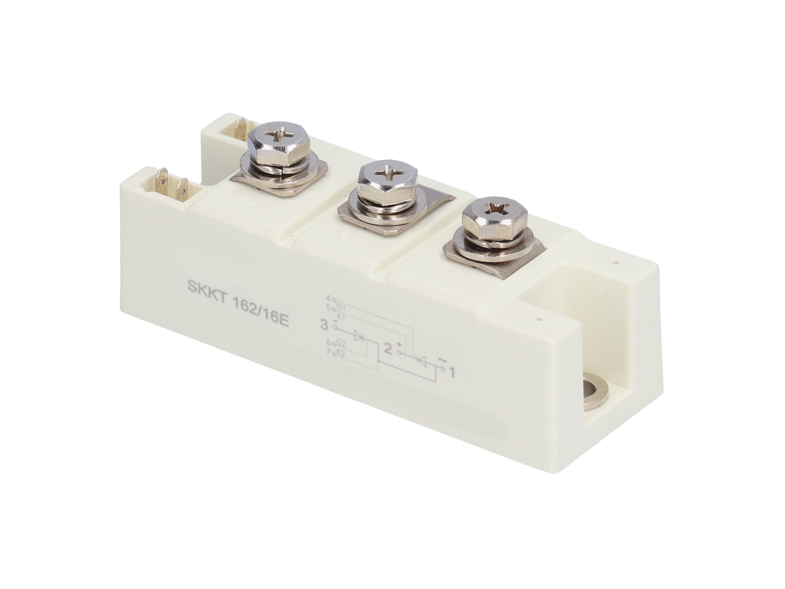 Módulo Rectificador Puente Skkt 162/16e 1600v Sustrato Cerámico Para Control Automático Industrial