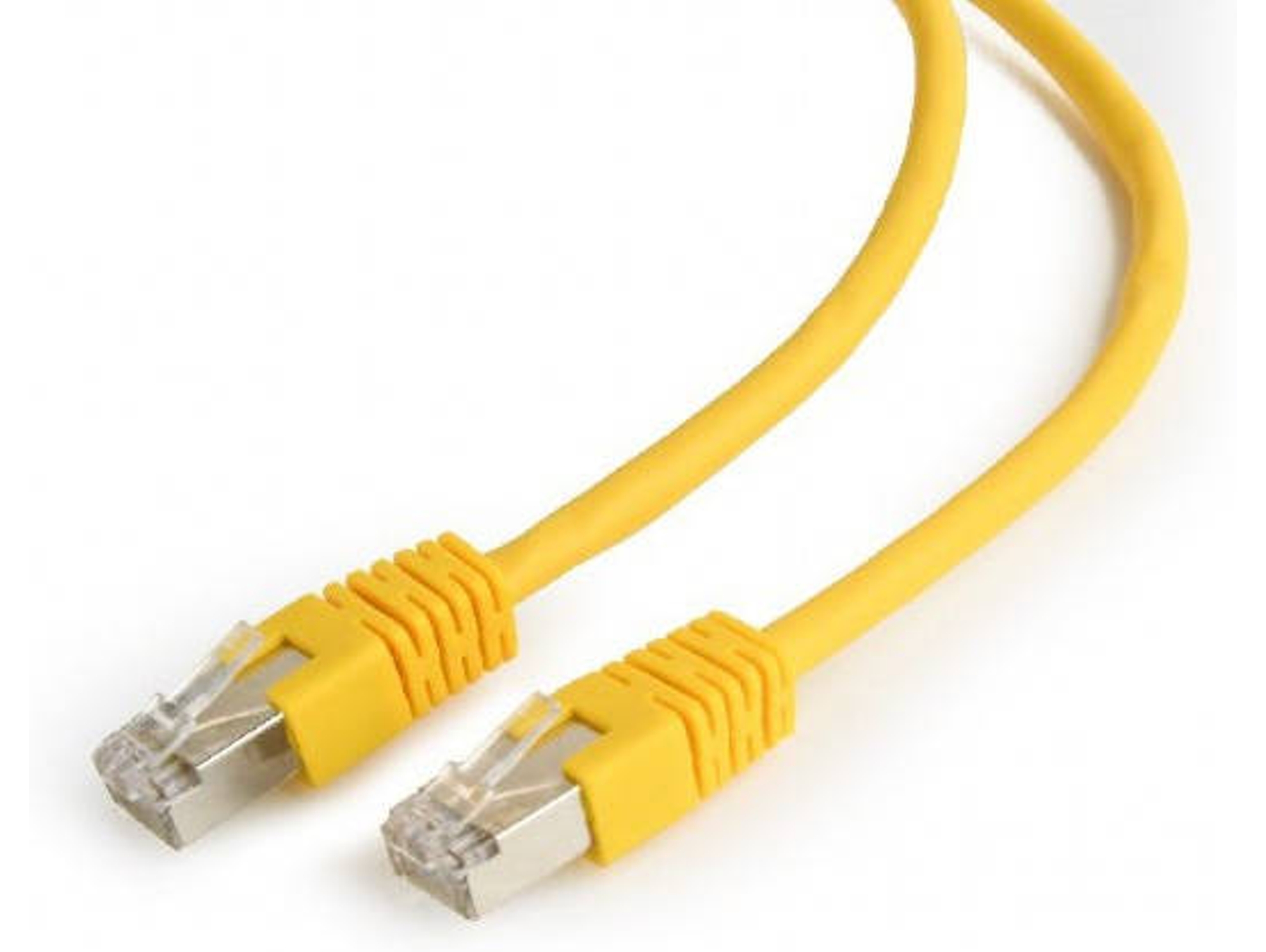 Cable de Red GEMBIRD (RJ45 - 25 cm - Amarillo)