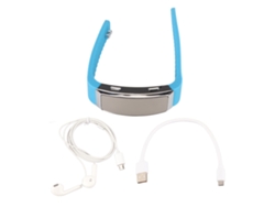 Reloj Grabador De Voz Hd Con Reducción De Ruido, Reproductor De Música Activo, Pulsera Para Reuniones Y Entrevistas, 32 Gb, Azul