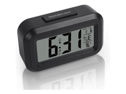 Despertador Digital De Mesa Fácil De Configurar Con Temperatura Fecha Y Temporizador