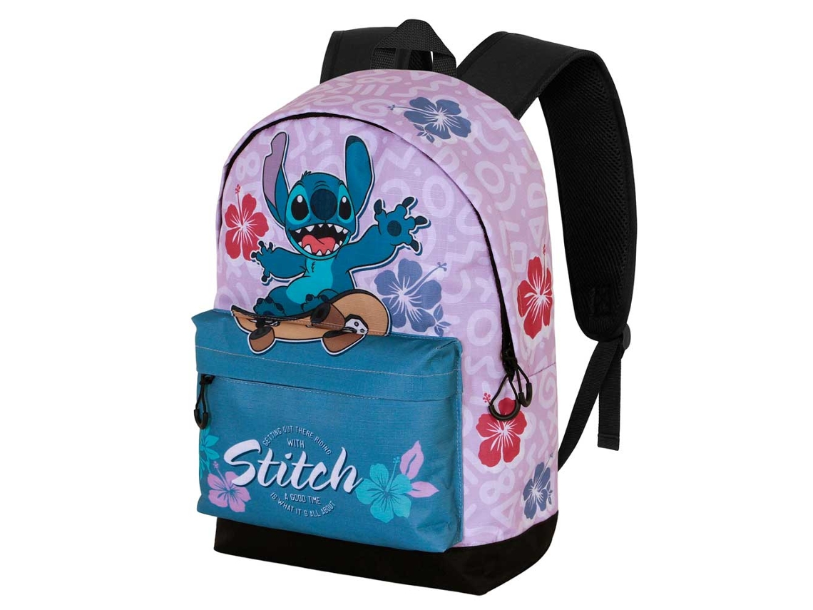 Mochila Disney Lilo y Stitch Skate HS Fan 2.2, Lilás Charactermania