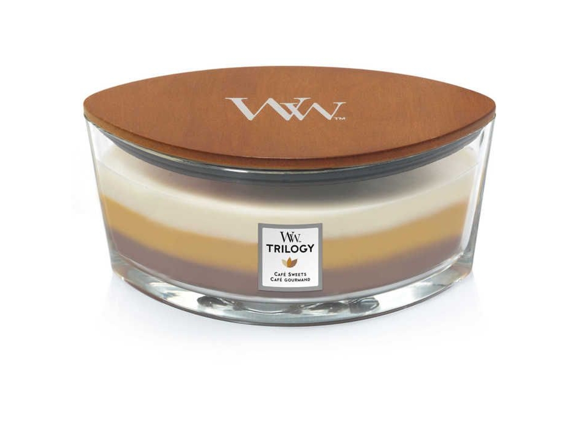 Candelabro beige Woodwick 76904e