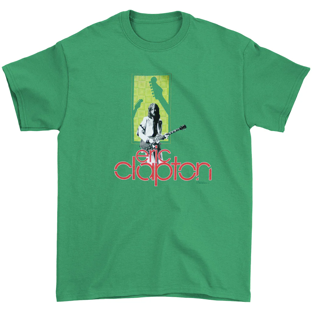 Rockinstone Eric Clapton Guitar Camiseta Classic（m）