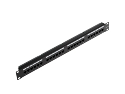 Panel RACKMATIC 24 Rj45 Cat.6 Utp (1U - Negro)