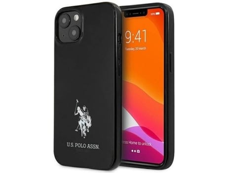 Carcasa Apple US POLO iPhone 13 Mini Logo Negro