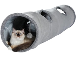 Túnel Plegable Para Gatos Con Pelota, 130 Cm X 30 Cm, Juguete Para Conejos, Educativo, Divertido, Ergonómico, Para Uso Diario.