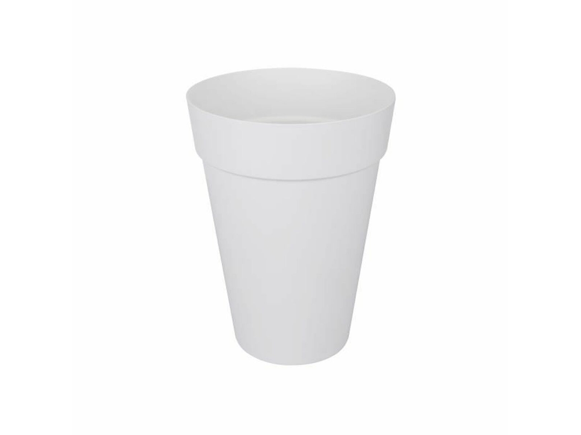 Maceta ELHO Ø 42 cm Blanco Polipropileno Plástico Redondo