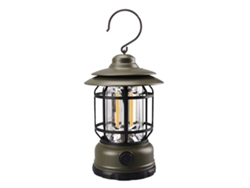 (verde) Luz De Camping Retro Para Exteriores, Luz Portátil De Emergencia