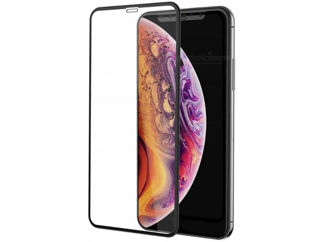 Protector de Cristal Templado Apple iPhone XR 5D Full Cover Negro