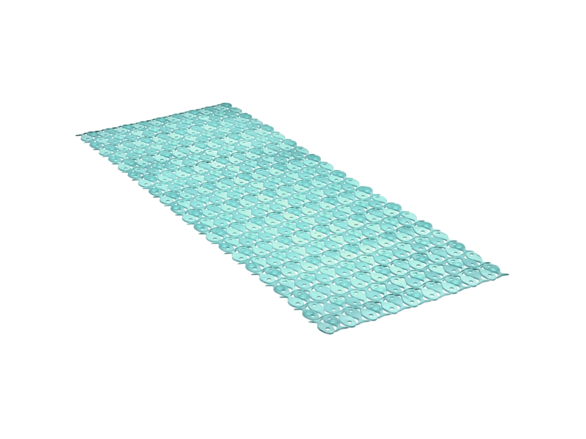 TATAY 5510003 Alfombra Baño 97X36 Piscis Turquesa